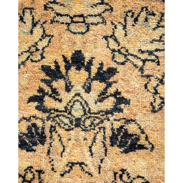Moroccan Vintage Moroccan Hand Knotted Wool Area Rug, Beige - 8'1" X 10'2" For Sale - Image 3 of 9
