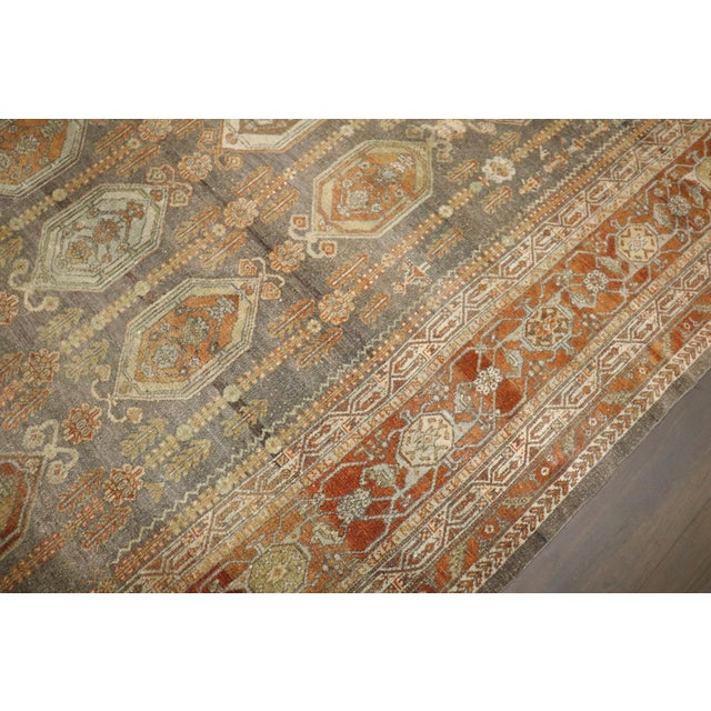 Oversize Caramel Tone Persian Bibikabad Rug no. j4422 For Sale - Image 4 of 16