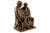 Art Deco 20th Century Reading Monks Sculpture in Bronze For Sale - Image 4 of 10