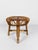 We are pleased to offer for sale a beautiful Mid-Century Modern Italian stool, entirely handcrafted from natural fibers...