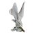 Lladro Turtle Dove Figurine 4550 Glossy Porcelain White Bird Spain Vintage For Sale