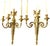 19th Century Monumental Louis XVI French Gilt Bronze Wall Sconces, Set of 2 For Sale - Image 4 of 12
