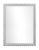 Contemporary Fleur Home Carnival Chaos Rectangle Mirror in Graytint, 24x36 For Sale - Image 3 of 3