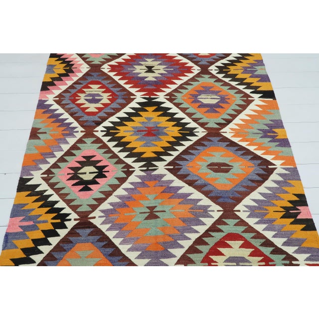Vintage Turkish Kilim Rug | Chairish