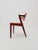 Mid Century Danish dining chair by Kai Kristiansen for Schou Andersen Model 42 - 1960s, The chair frames are made from...