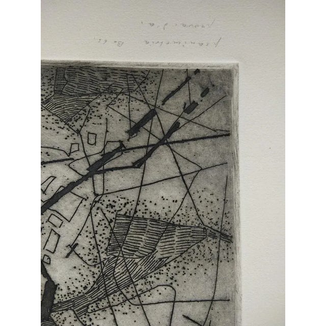 Joan Vilacasas, Untitled, 1965, Ink on Paper, in Flawless conditions. Designed 1960 to 1969 This piece has an attribution...