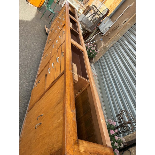Vintage Oak Sideboard, 1960s For Sale - Image 6 of 12