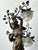 Zinc and Glass Lamp with Nymph from Julien Caussé, 1900s For Sale - Image 6 of 17