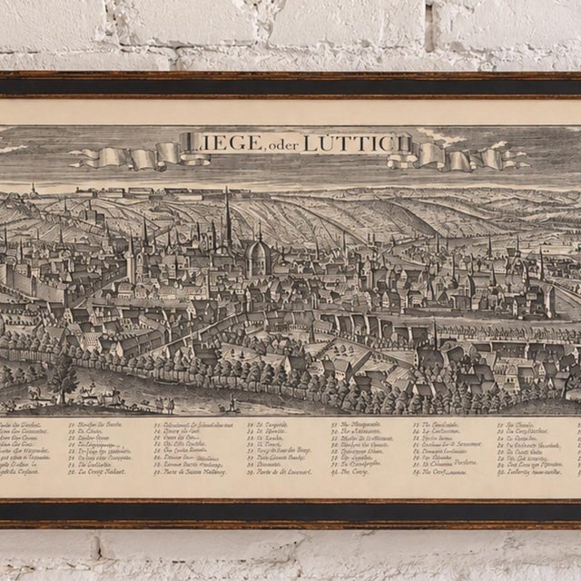 French Late 19th Century French Framed Paper Engraving For Sale - Image 3 of 3