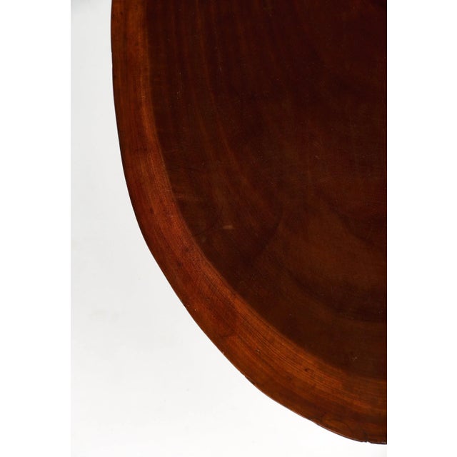 Brown 1950s Brazilian Jacaranda Wood Table For Sale - Image 8 of 11