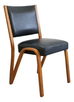 German Feather Wooden Chair by Paul Bode Federholz, 1950s