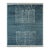 9x12 Freya Moroccan Green Geometric Modern Hand Knotted Wool Carpet Rug For Sale