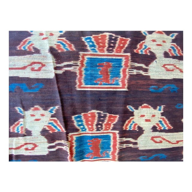 Super Rare Long Ikat From Sumba For Sale