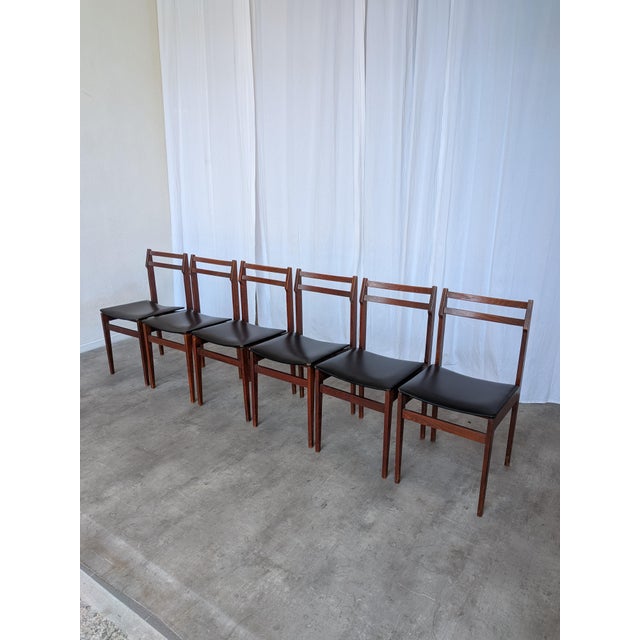 Vintage Scandinavian Wooden Dining Chairs, Yugoslav, 1970s, Set of 14 For Sale - Image 15 of 18