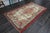 1970s Vintage Handmade Wool Cotton Pink Area Rug For Sale - Image 10 of 11