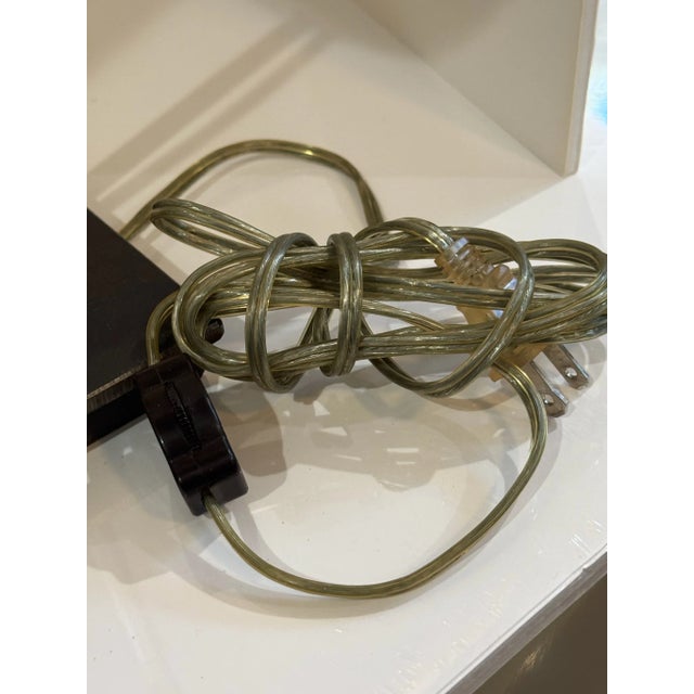 Hand-Hammered Copper Cone Floor Lamp With Iron Scroll Base, Artistic Mid 20th Century For Sale In Atlanta - Image 6 of 8