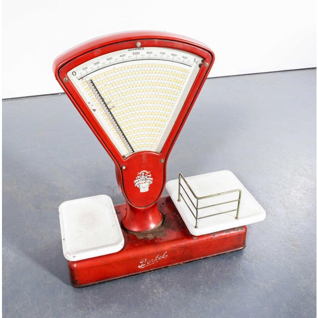 Large Original Shop Weighing Scales, 1950s For Sale - Image 10 of 13