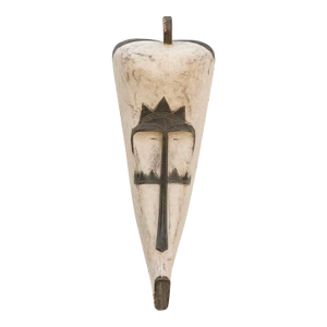 The Crowned Spirit, Large Black & White Fang Mask