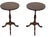 Antique Georgian Wine Tables, 1950, Set of 2 For Sale