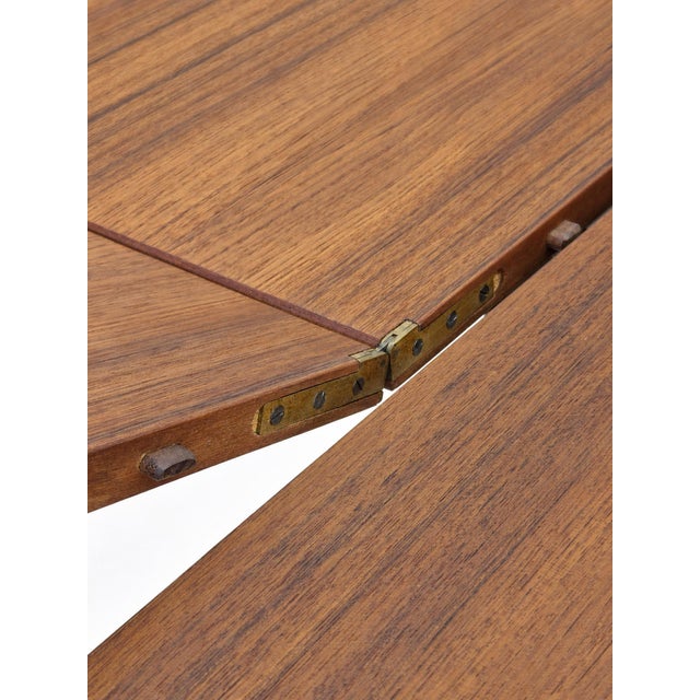 Round Extendable Dining Table and Chairs in Teak by Hans Olsen for Frem Røjle, Denmark, 1960s, Set of 5 For Sale - Image 16 of 18