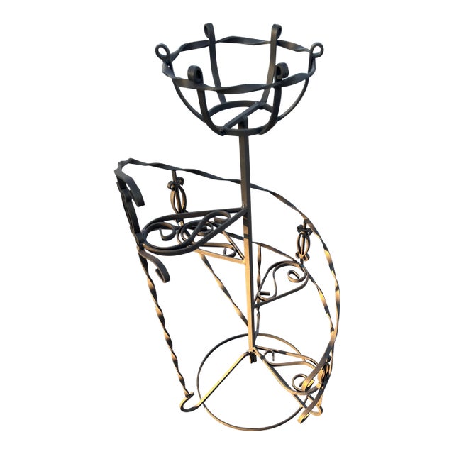 1960s Spiral Plant Stand For Sale