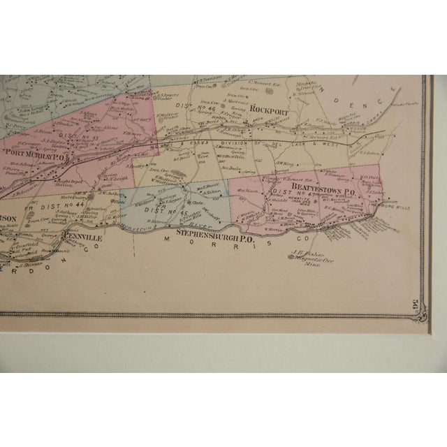 Antique Mansfield Nj Map For Sale In New York - Image 6 of 9