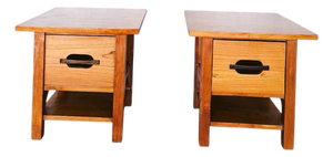 Mid-Century Modern Teak Nightstands, 1960s, Set of 2