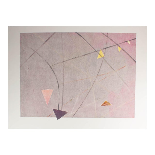 1984 Abstract Print by Anthony Louis Popcheff For Sale