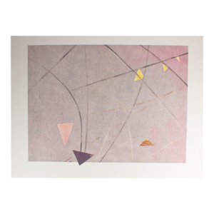 1984 Abstract Print by Anthony Louis Popcheff