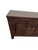 Vintage Ethan Allen Horizons Buffet Sideboard Dark Walnut Buffet Console Cabinet For Sale - Image 14 of 18
