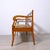 Directoire Walnut and Floral Fabric Bench, Italy, 1900s For Sale - Image 10 of 18