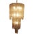 Gladiator chandelier, hand nlown glass components on brushed steel structure. Design by Carlo Nason for Mazzega. Made in...
