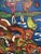 Textile Large Abstract Painting by Peter Keil, 1985 For Sale - Image 7 of 8