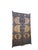 This pair of antique Chinese door panels showcases a blend of traditional craftsmanship through its rustic wood and...