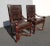 Theodore Alexander Brown Leather Library Side Chairs French Traditional - a Pair For Sale In Los Angeles - Image 6 of 13