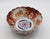 Circa 1860-80 round Imari scalloped edge bowl, Japan. Elegantly decorated with flowering vines on exterior & interior with...