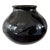 20th Century Mata Ortiz Black Earthenware Pot by Tomasa Mora For Sale
