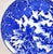 Ceramic Antique Japanese Blue & White Porcelain Charger With Yamatoku Mark, Early 20th Century For Sale - Image 7 of 8