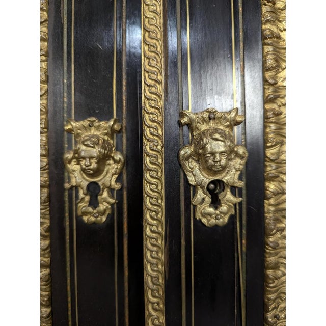 Napoleon III Boulle Marquetry Buffet For Sale - Image 15 of 18