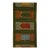 Vintage Dhurrie Extra-Long Geometric Runner Rug in Green | Rug & Kilim For Sale