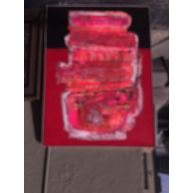 Abstract Abstract Oil on Canvas, Painting by Antonio Ferri, Spain For Sale - Image 3 of 12