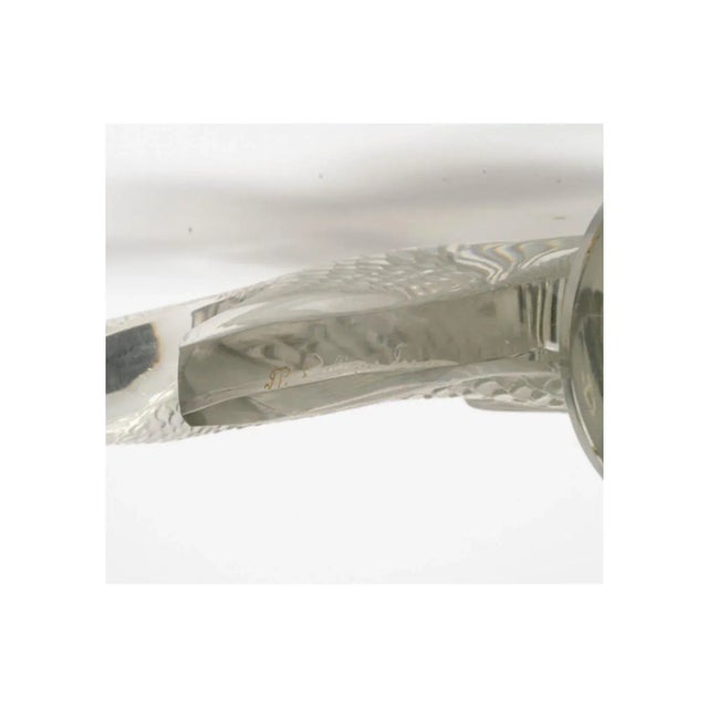 Large Fish with Algae by René Lalique, 1922 For Sale - Image 9 of 10