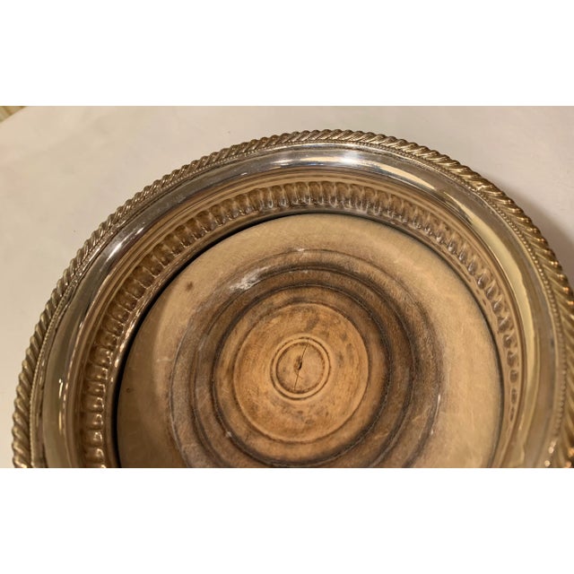 Metal Antique Bottle Coaster For Sale - Image 7 of 9