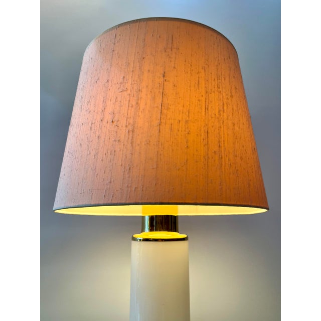 Swedish Glass Table Lamp by Uno & Östen Kristiansson for Luxus, 1970 For Sale - Image 6 of 9