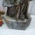 Wood Antique Large Carved Madonna & Child Statue For Sale - Image 7 of 13