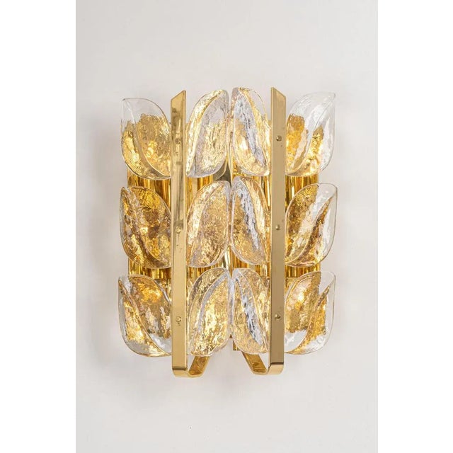 Large Murano Sconce Wall Light by Kalmar, Austria, 1960s For Sale - Image 6 of 8
