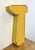 Industrial Large Vintage Yellow Illuminated Letter T, 1980s For Sale - Image 3 of 15