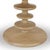 Wood Mid Century Modern Round Dining Table - Fruitwood Finish For Sale - Image 7 of 10