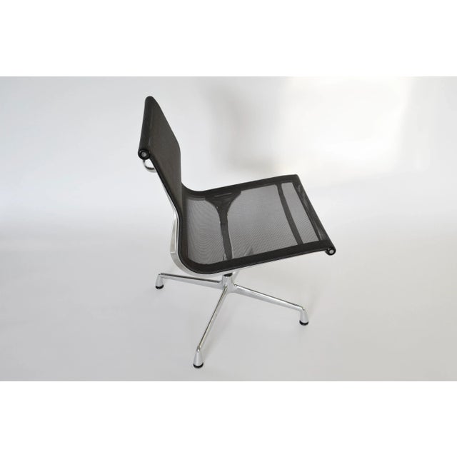 2000 - 2009 Model EA 107 Swivel Office Chair in Steel by Charles & Ray Eames for Vitra, 1958 For Sale - Image 5 of 10