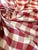 2010s Ralph Lauren "Buffalo" Radish Cotton Check Fabric- 5 Yards For Sale - Image 5 of 6